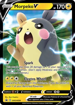 SWSH Black Star Promos Morpeko V Pokémon card